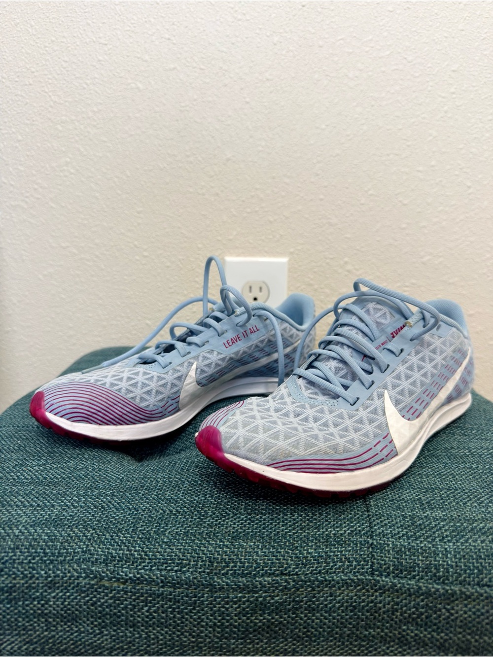 Nike Women's Racing XC Running/Racing Shoes with Pink Accents